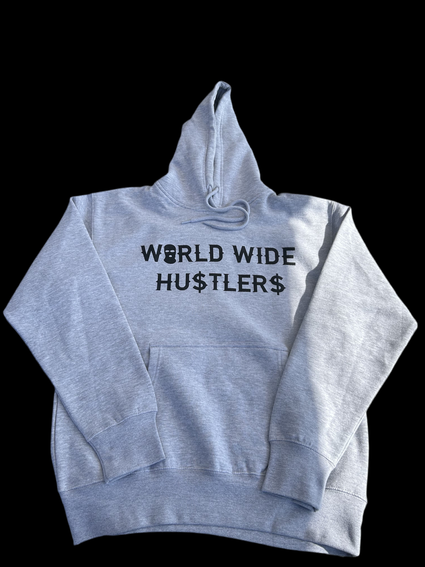 GREY WORLDWIDEHUSTLERS HOODIE